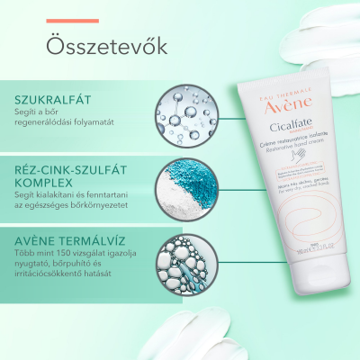 Avène Cicalfate regeneráló kézkrém