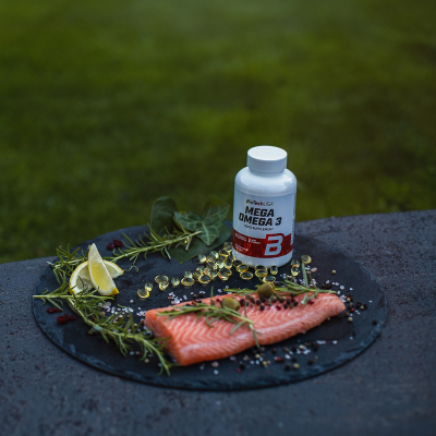 BioTechUSA Mega Omega 3 kapszula, 90X kiszerelés