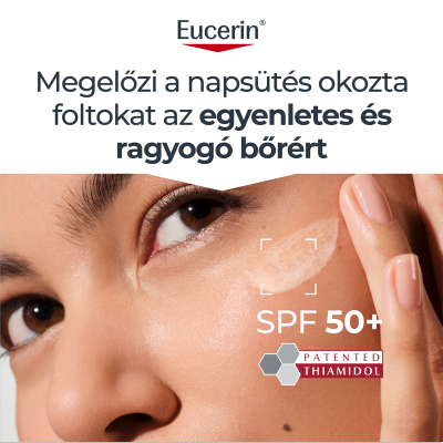 Eucerin Sun Pigment Control napozó fluid arcra SPF50+