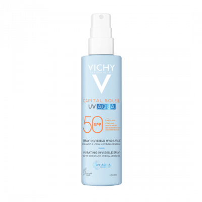 Vichy Capital Soleil UV Aqua hidratáló láthatatlan spray SPF50