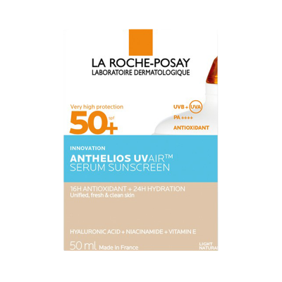 La Roche-Posay Anthelios UVair ultra-könnyű színezett szérum SPF50+