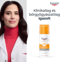 Eucerin Sun Photoaging Control napozó fluid arcra SPF50+