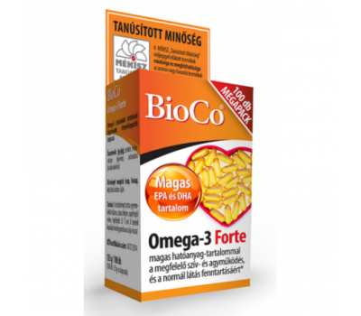 BioCo Omega-3 Forte kapszula MEGAPACK