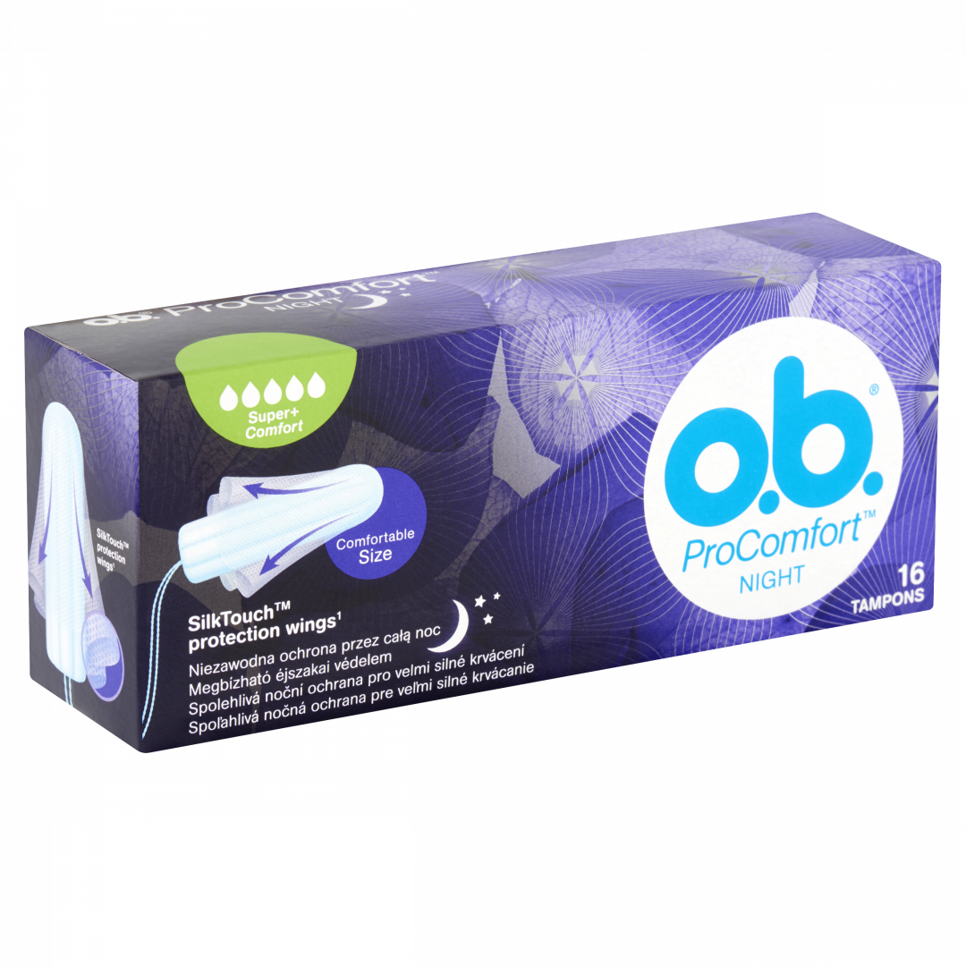 O.b. Tampon Procomfort Night - Super Plus | MyPharma