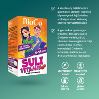 BioCo SULI-vitamin cseresznye ízű rágótabletta
