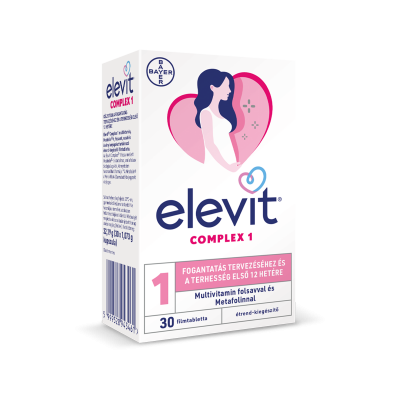 ÚJ! Elevit Complex 1 filmtabletta béta-karotinnal