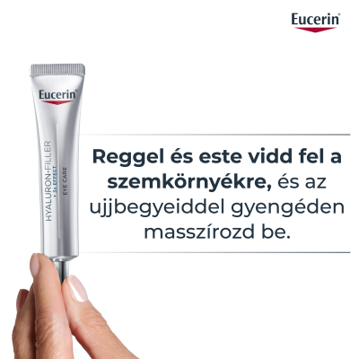 Eucerin Hyaluron-Filler Ráncfeltöltő szemránckrém SPF15