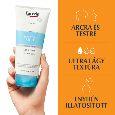 Eucerin After Sun Sensitive Relief napozás utáni gél-krém