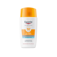 Eucerin Sun Hydro-Protect ultra könnyű napozó fluid arcra SPF50+