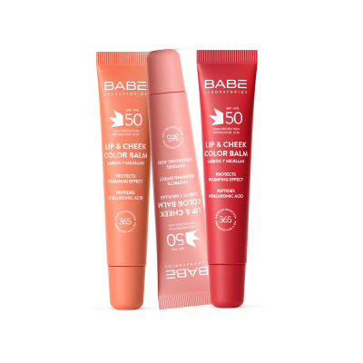 Babé Sun Lip & Cheek Color Balm SPF 50 Pink
