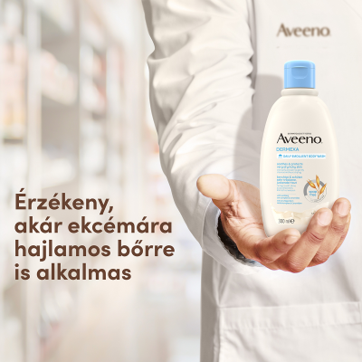 Aveeno® Dermexa bőrpuhító illatmentes tusfürdő