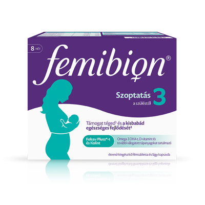 ÚJ! Femibion 3 Szoptatás kapszula és filmtabletta
