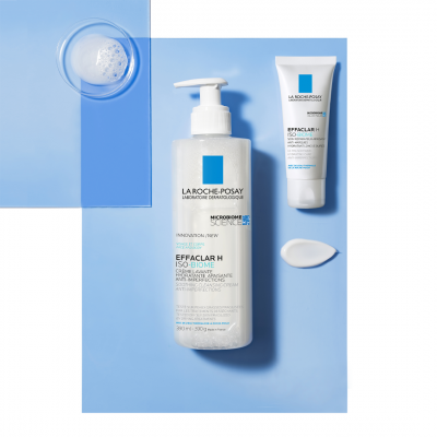 La Roche-Posay Effaclar H ISO-BIOME hidratáló hatású arctisztító krém