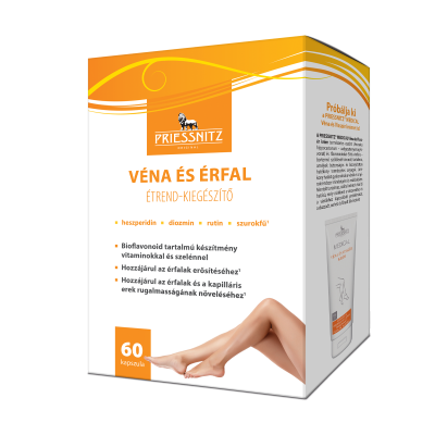 Priessnitz Véna- és érfal kapszula, 60X kiszerelés