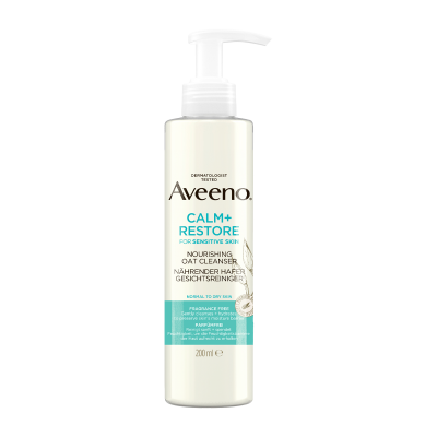 Aveeno® Calm + Restore™ tápláló arctisztító zabbal