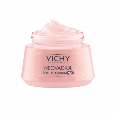 Vichy Neovadiol Rose Platinum revitalizáló és nedvességgel feltöltő éjszakai arckrém