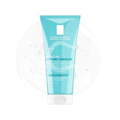 La Roche-Posay Effaclar Supramolecular Mattító tisztító gél, 200ML kiszerelés