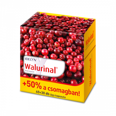 Walurinal lágy kapszula aranyvesszővel, 60+30X kiszerelés