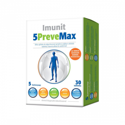 Imunit 5 PreveMax szájban oldódó tabletta, 30X kiszerelés