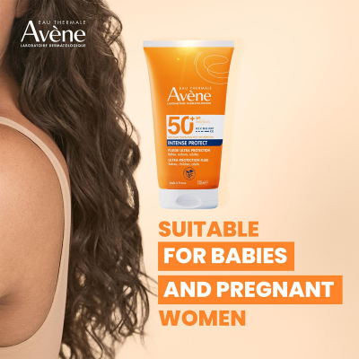 Avéne Suncare Intense Protect napvédő fluid arcra és testre SPF50+