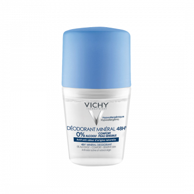 Vichy Mineral alumíniumsó-mentes golyós dezodor érzékeny bőrre