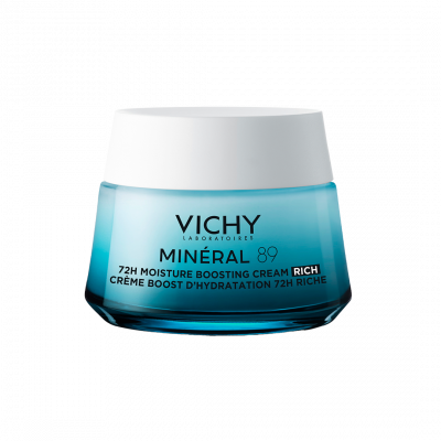 Vichy MINÉRAL 89 72h hidratáló arckrém gazdag állag (Rich)