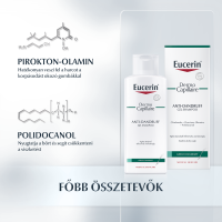 Eucerin DermoCapillaire Korpásodás elleni sampon zsíros korpára