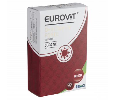 Eurovit D-vitamin Forte 3000NE tabletta