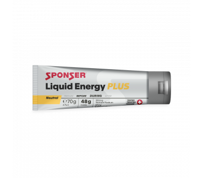 Sponser Liquid Energy Plus koffeines gél 70g