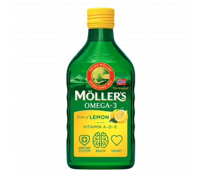 Möller's Omega-3 citromos halolaj