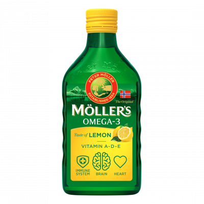 Möller's Omega-3 citromos halolaj