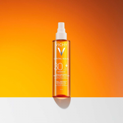 Vichy Capital Soleil Cell protect láthatatlan olaj SPF30