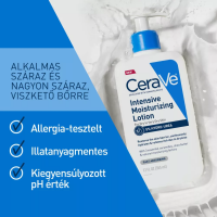 CeraVe Intenzív Hidratáló testápoló tej, 236ML kiszerelés
