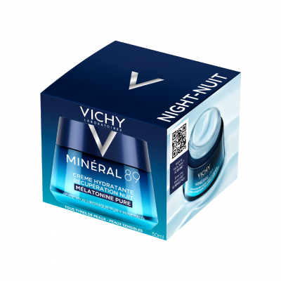 Vichy Minéral 89 éjszakai krém melatoninnal