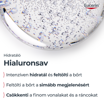 Eucerin DermatoClean [Hyaluron] mélytisztító, habzó arclemosó zselé