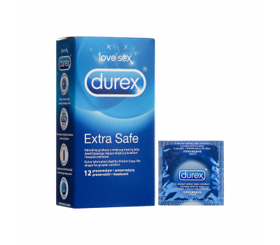Durex Extra Safe spermicid óvszer