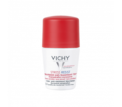 Vichy Stress Resist 72h izzadságszabályozó golyós dezodor intenzív hatással