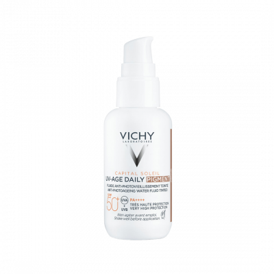 Vichy Capital Soleil UV-Age daily pigment nappali színezett fluid SPF50+ MEDIUM