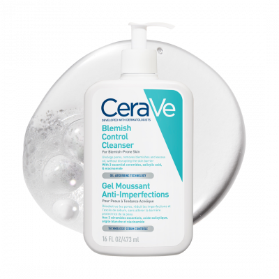 CeraVe pattanások elleni tisztító gél (Blemish Control Cleanser), 473ML kiszerelés