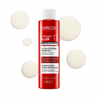 Vichy Dercos Collagen 17 Filler ultra-regeneráló sampon