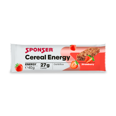 Sponser Cereal Energy müzliszelet eper