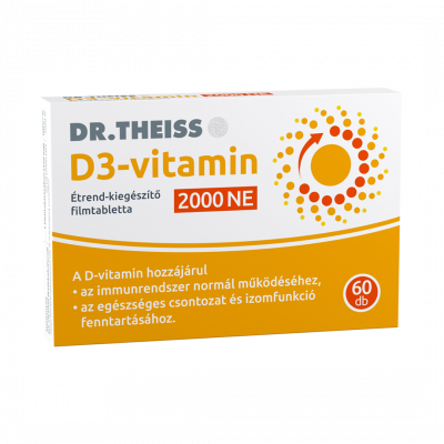 Theiss D3-vitamin 2000NE filmtabletta