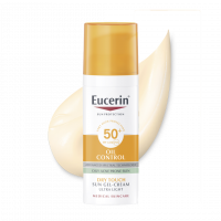 Eucerin Sun Oil Control napozó gél-krém arcra SPF50+