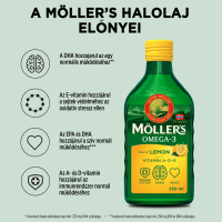 Möller's Omega-3 citromos halolaj