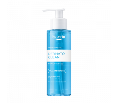 Eucerin DermatoClean [Hyaluron] mélytisztító, habzó arclemosó zselé
