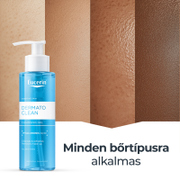 Eucerin DermatoClean [Hyaluron] mélytisztító, habzó arclemosó zselé
