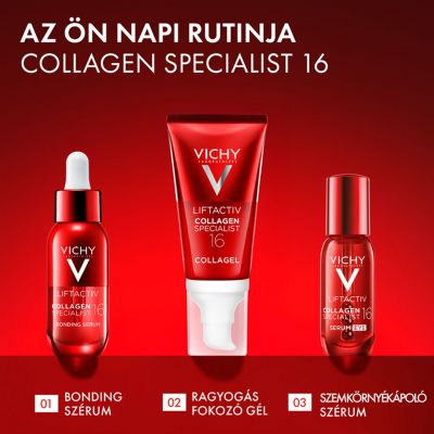Vichy Liftactiv Collagen Specialist 16 ragyogásfokozó gél