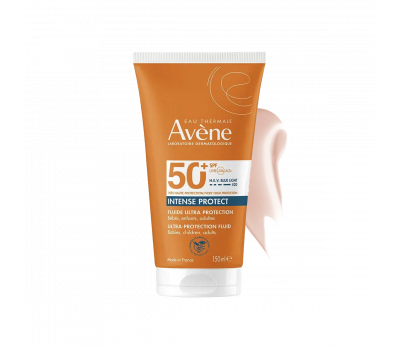 Avéne Suncare Intense Protect napvédő fluid arcra és testre SPF50+