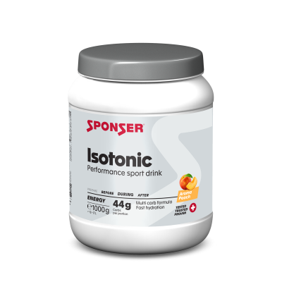 Sponser Isotonic izotóniás ital 1000g, ŐSZIBARACK kiszerelés