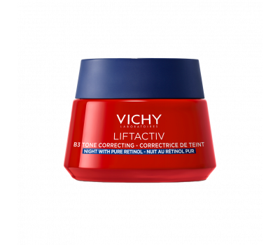 Vichy Liftactiv B3 bőrtónus korrigáló éjszakai arckrém tiszta retinollal